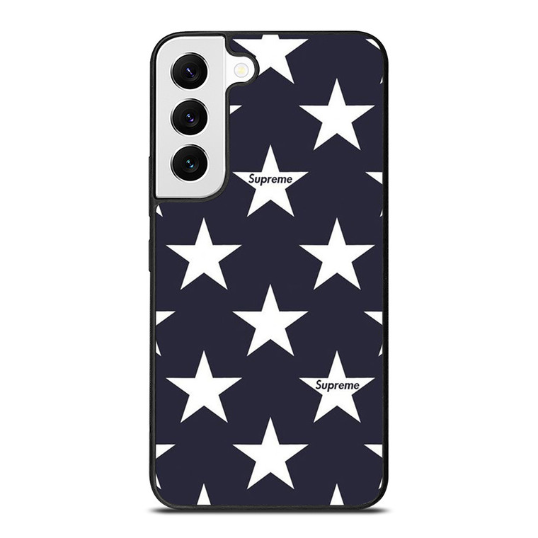 SUPREME STARS PATTERN Samsung Galaxy S22 Case Cover