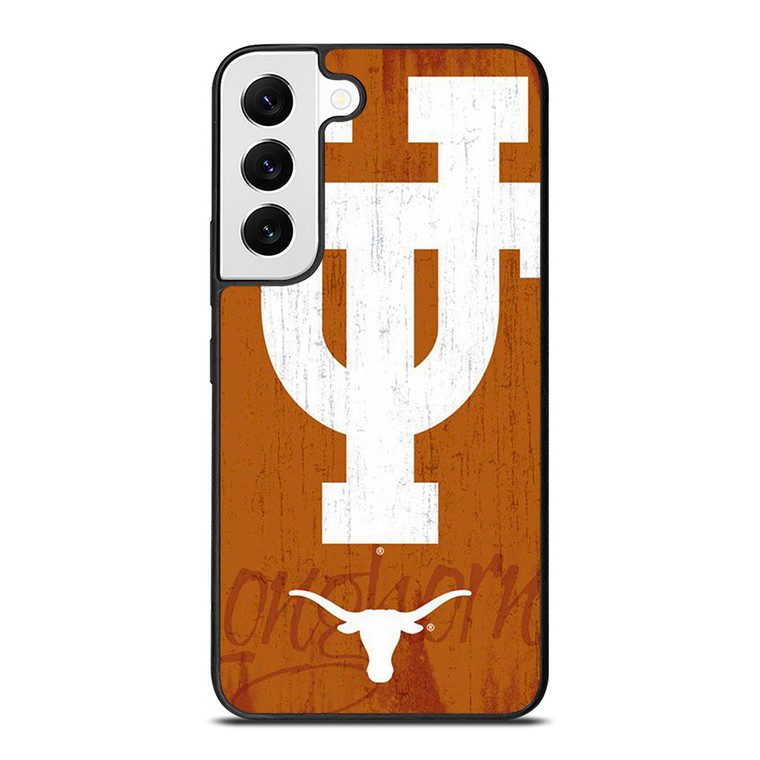 TEXAS LONGHORNS RUSTY SYMBOL Samsung Galaxy S22 Case Cover