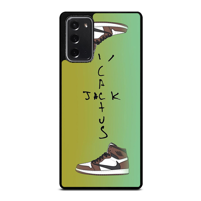 AIR JORDAN X TRAVIS SCOTT CACTUS JACK Samsung Galaxy Note 20 Case Cover