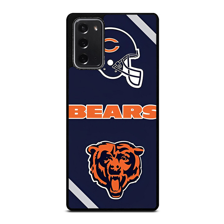CHICAGO BEARS FOOTBALL HELMET LOGO Samsung Galaxy Note 20 Case Cover