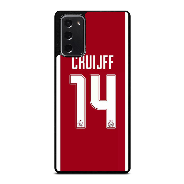 JOHAN CRUIJFF AJAX AMSTERDAM KIT Samsung Galaxy Note 20 Case Cover