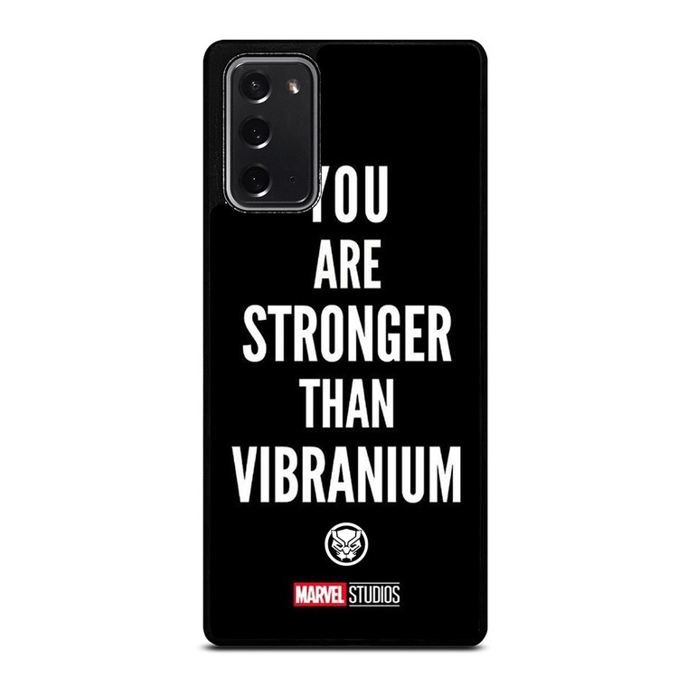 MARVEL BLACK PANTHER QUOTES Samsung Galaxy Note 20 Case Cover