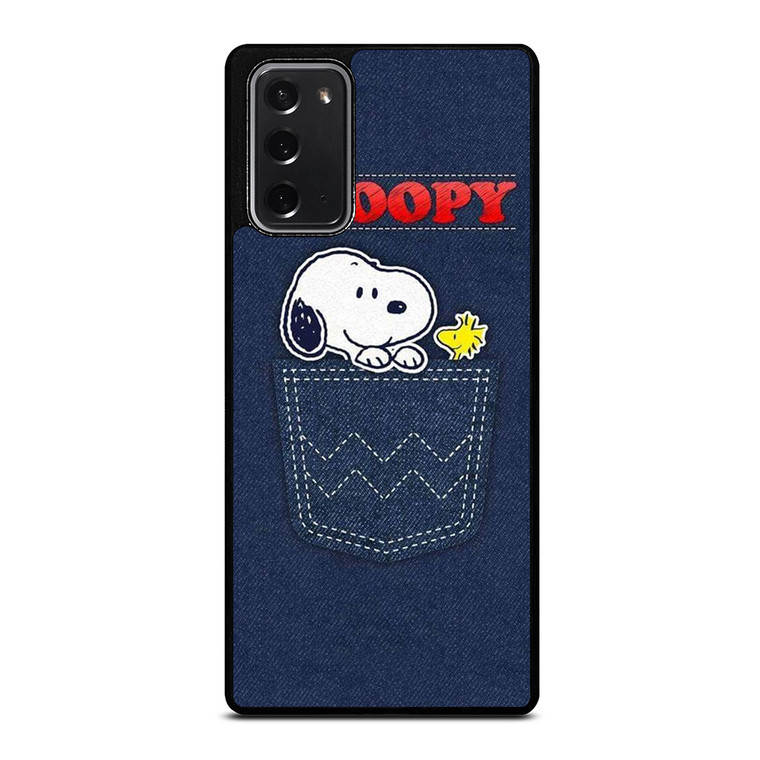 PEANUTS SNOOPY DOG JEANS Samsung Galaxy Note 20 Case Cover
