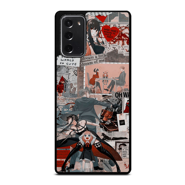 SPY X FAMILY MANGA COLLAGE Samsung Galaxy Note 20 Case Cover