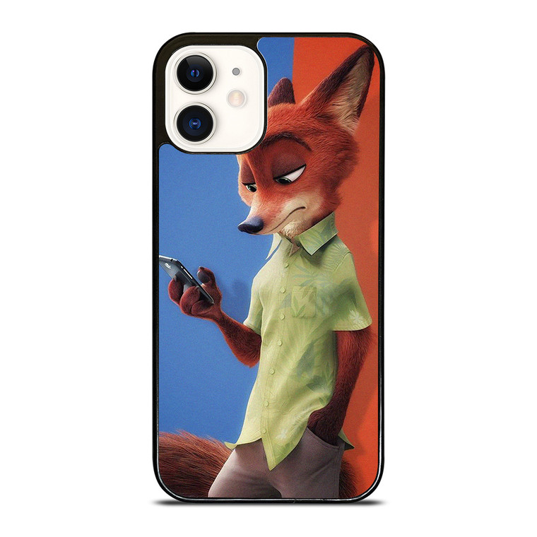 DISNEY ZOOTOPIA NICK WILDE COOL  iPhone 12 Case Cover