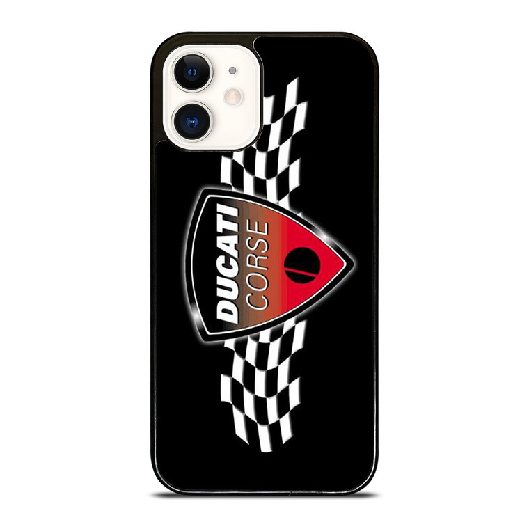 DUCATI CORSE EMBLEM  iPhone 12 Case Cover
