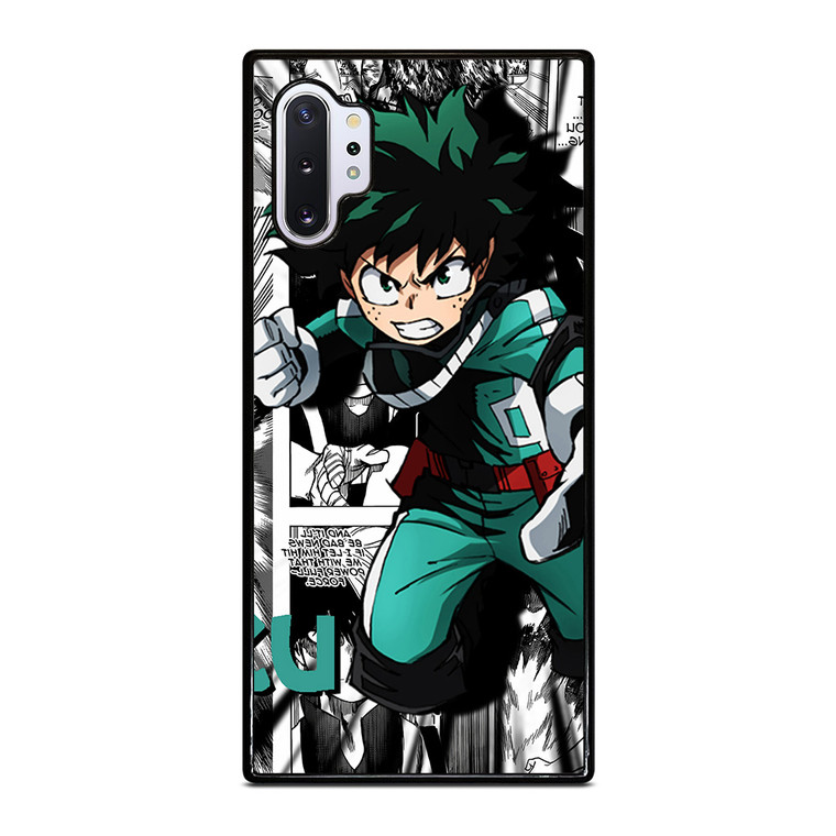 DEKU IZUKU MIDORIYA MY HERO ACADEMIA MANGA 2 Samsung Galaxy Note 10 Plus Case Cover