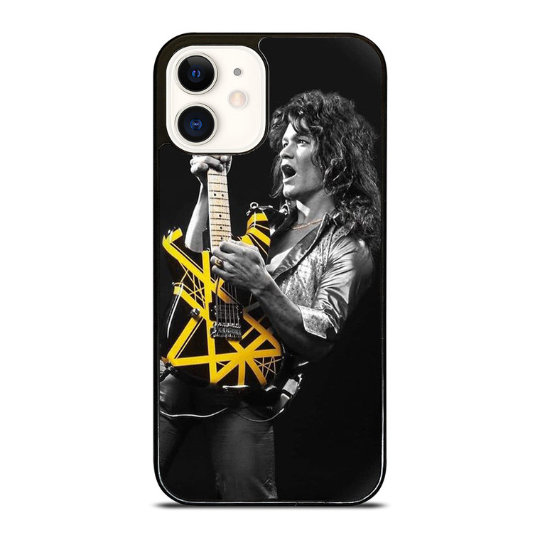 EDDIE VAN HALEN YELLOW GUITAR  iPhone 12 Case Cover
