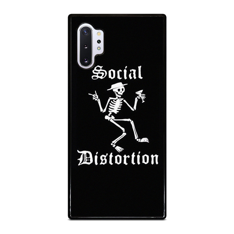SOCIAL DISTORTION ROCK BAND SKULL SYMBOL Samsung Galaxy Note 10 Plus Case Cover