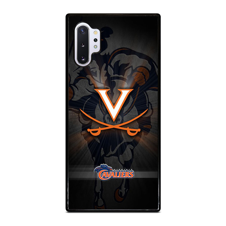 VIRGINIA CAVALIERS METAL ICON Samsung Galaxy Note 10 Plus Case Cover