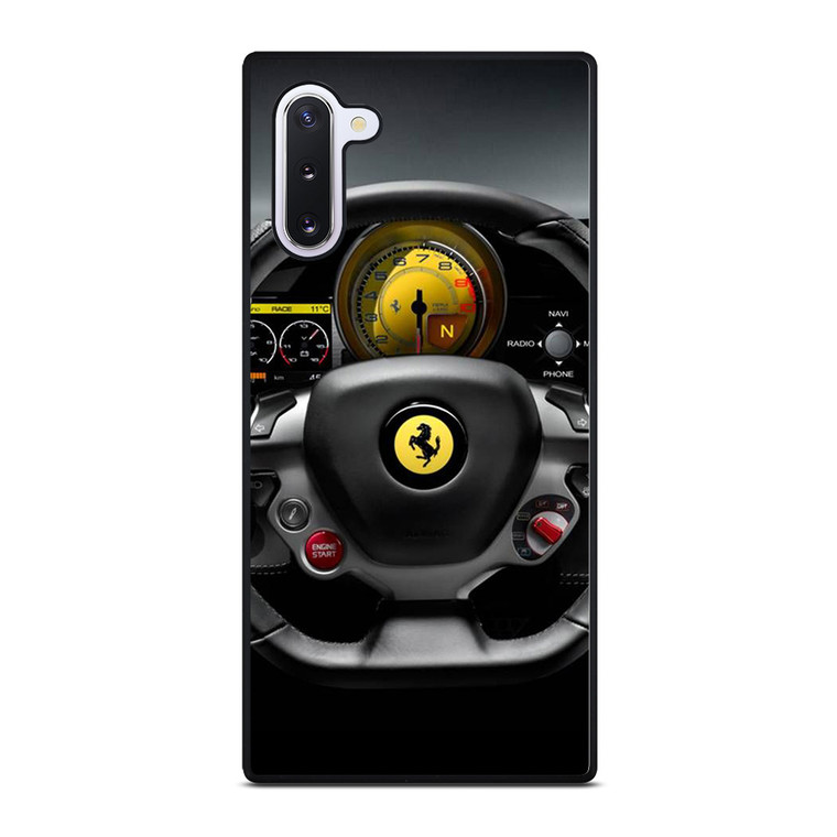 FERRARI BELLISSIMA STEERING WHEEL Samsung Galaxy Note 10 Case Cover