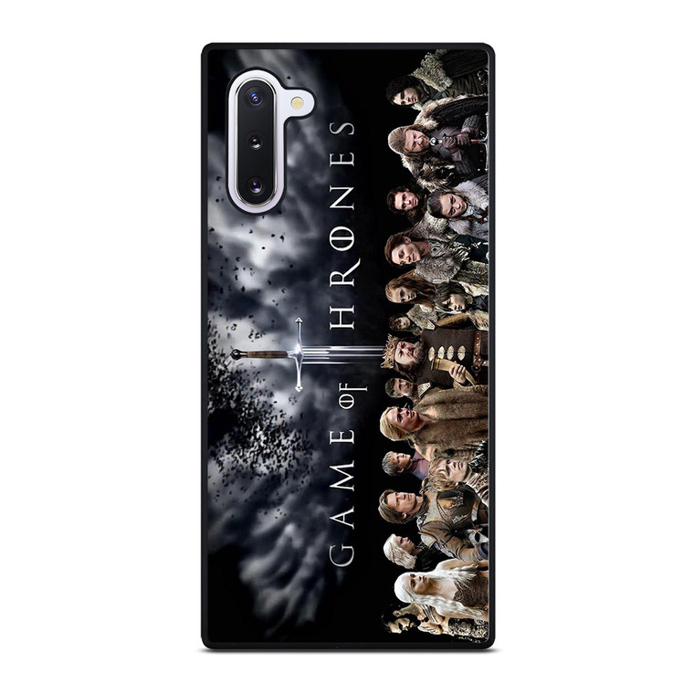 GAME OF THRONES SERIES ALL CHARACTERS Samsung Galaxy Note 10 Case Cover