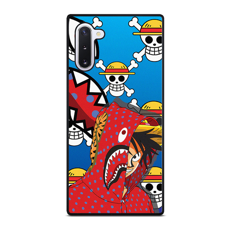 LUFFY ONE PIECE BAPE Samsung Galaxy Note 10 Case Cover