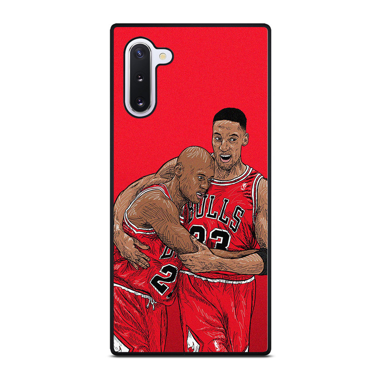 MICHAEL JORDAN X SCOTTIE PIPPEN CHICAGO BULLS 2 Samsung Galaxy Note 10 Case Cover