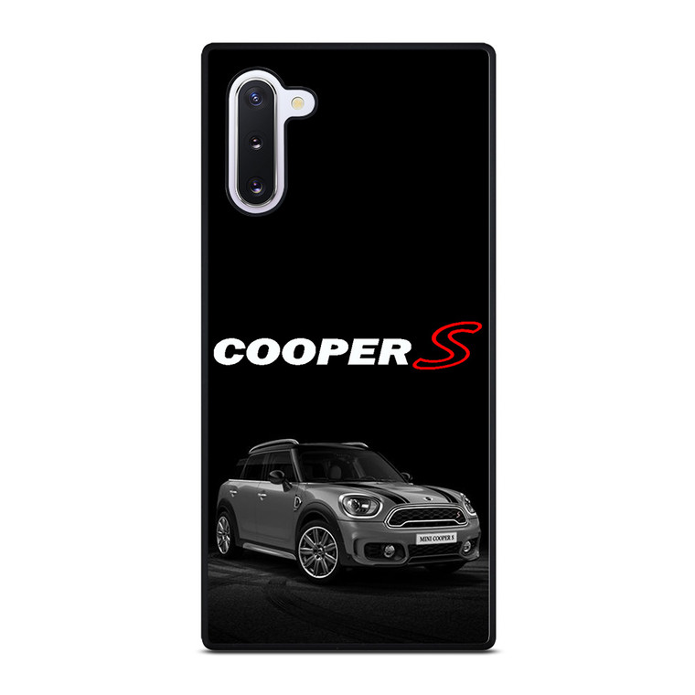 MINI COOPER S BLACK LOGO Samsung Galaxy Note 10 Case Cover