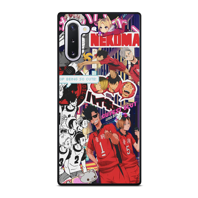 NEKOMA HIGH HAIKYUU COLLAGE Samsung Galaxy Note 10 Case Cover