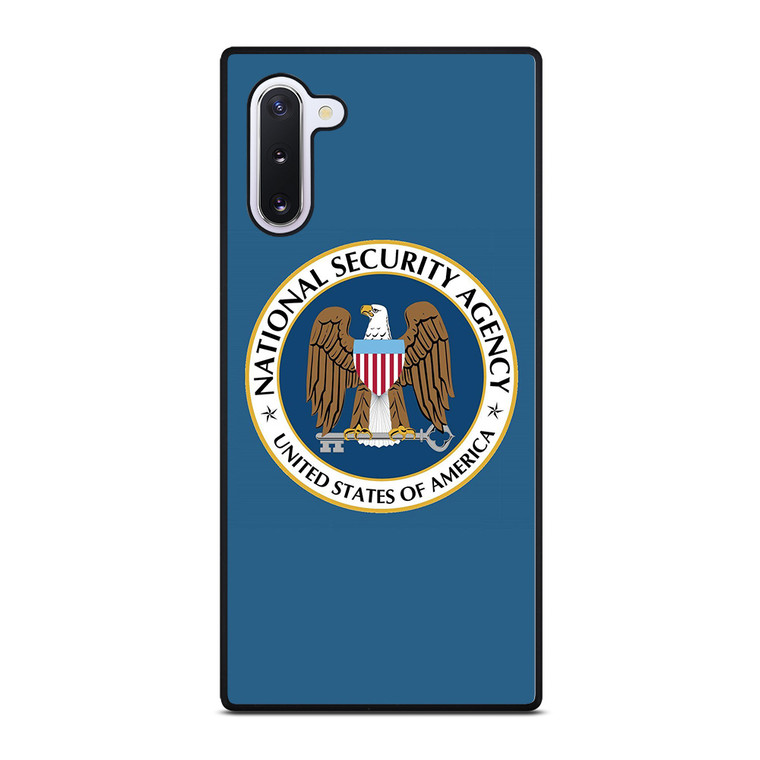 NSA NATIONAL SECURITY AGENCY BADGE Samsung Galaxy Note 10 Case Cover