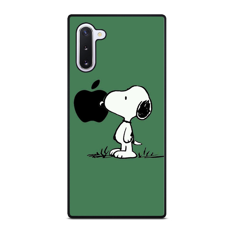 PEANUTS SNOOPY DOG APPLE LOGO Samsung Galaxy Note 10 Case Cover