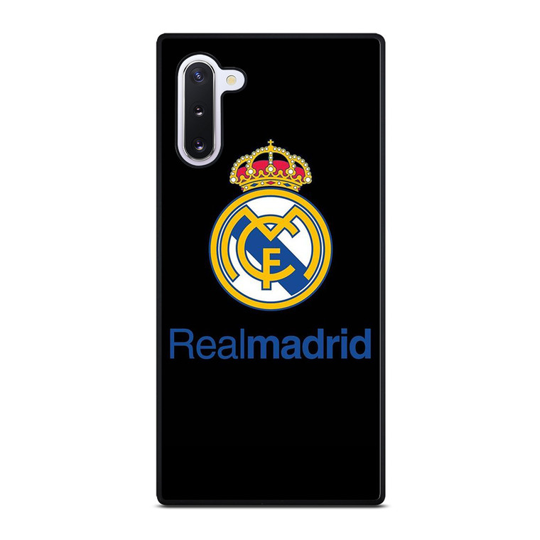 REAL MADRID FOOTBALL BLACK LOGO Samsung Galaxy Note 10 Case Cover