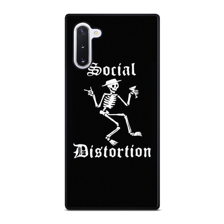 SOCIAL DISTORTION ROCK BAND SKULL SYMBOL Samsung Galaxy Note 10 Case Cover