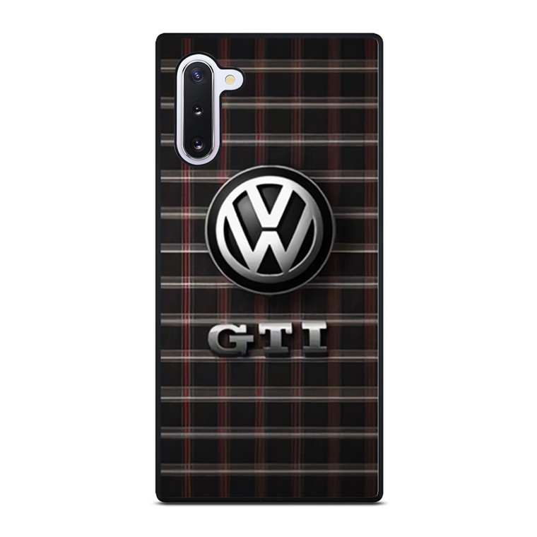 VW VOLKSWAGEN GTI METAL EMBLEM Samsung Galaxy Note 10 Case Cover