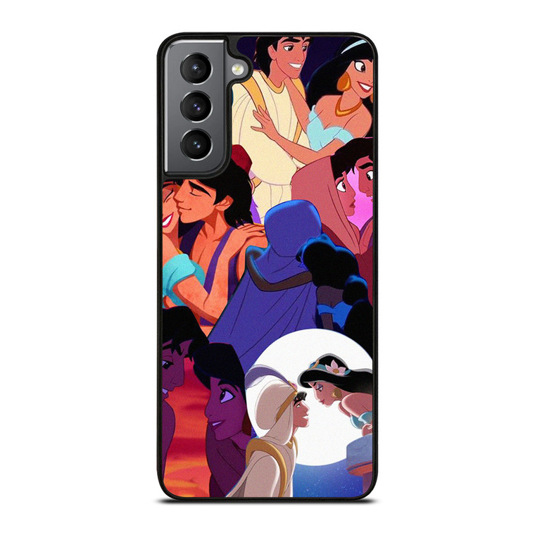 ALADDIN PRINCESS JASMINE DISNEY COLLAGE Samsung Galaxy S21 Plus Case Cover