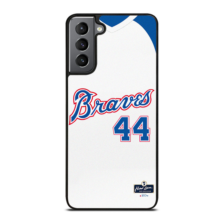 ATLANTA BRAVES HANK AARON KIT Samsung Galaxy S21 Plus Case Cover