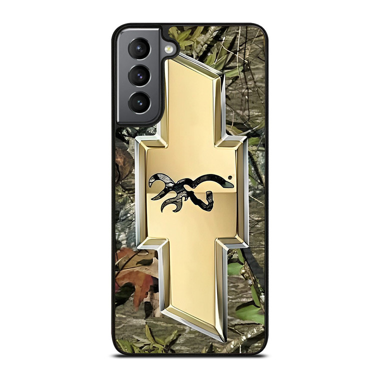 CHEVY CHEVROLET BROWNING CAMO LEAF Samsung Galaxy S21 Plus Case Cover