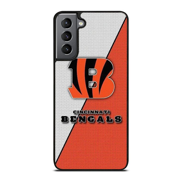 CINCINNATI BENGALS FOOTBALL NFL EMBLEM Samsung Galaxy S21 Plus Case Cover