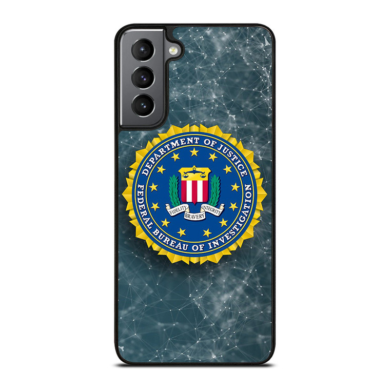 FBI FEDERAL BUREAU OF INVESTIGATION BADGE Samsung Galaxy S21 Plus Case Cover