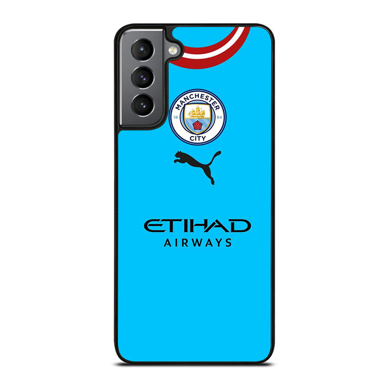 MANCHESTER CITY PUMA KIT Samsung Galaxy S21 Plus Case Cover