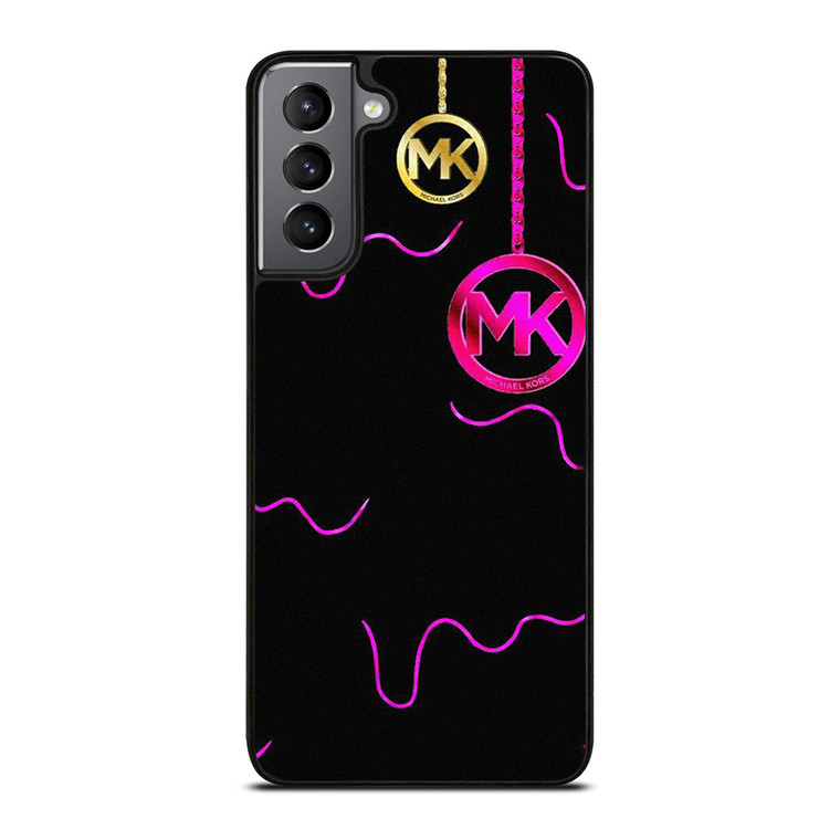 MICHAEL KORS GOLD PINK Samsung Galaxy S21 Plus Case Cover
