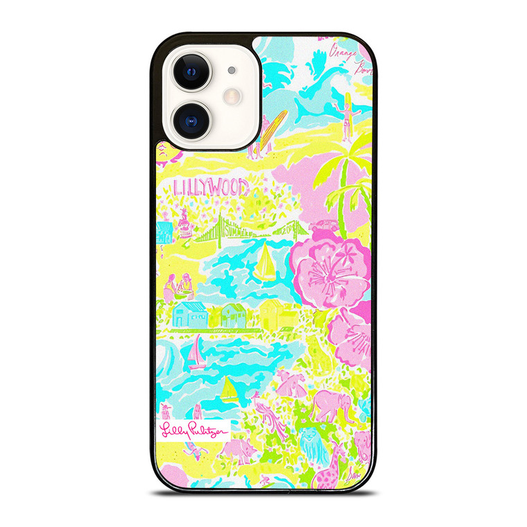 LILLY PULITZE LILLYWOOD  iPhone 12 Case Cover LILLY PULITZE LILLYWOOD  iPhone 12 Case Cover