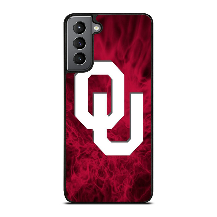 OKLAHOMA SOONERS SMOKED LOGO Samsung Galaxy S21 Plus Case Cover OKLAHOMA SOONERS SMOKED LOGO Samsung Galaxy S21 Plus Case Cover