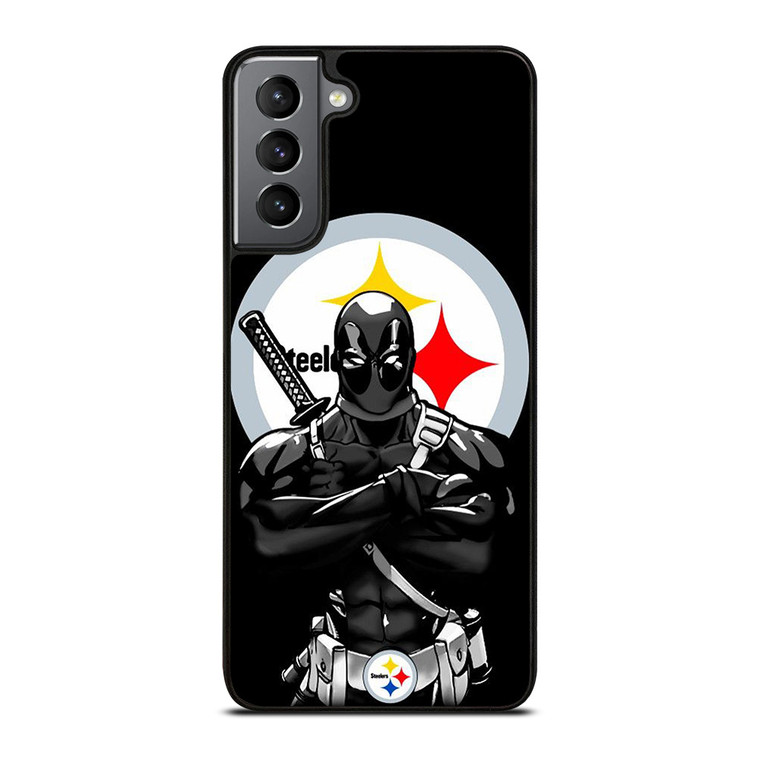 PITTSBURGH STEELERS FOOTBALL DEADPOOL Samsung Galaxy S21 Plus Case Cover
