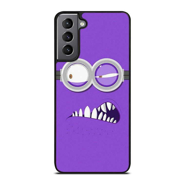 PURPLE MINION MINIMALIST Samsung Galaxy S21 Plus Case Cover