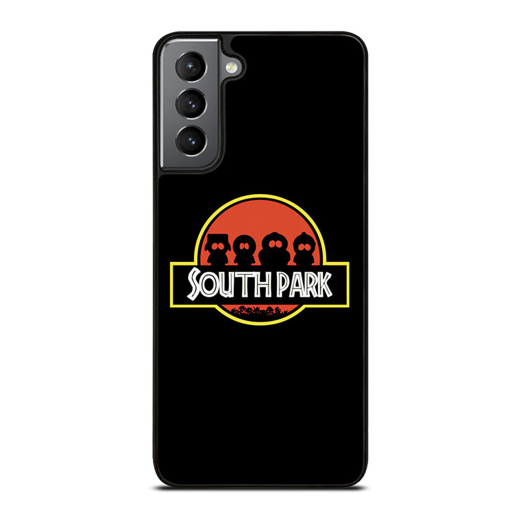 SOUTH PARK AND JURASSIC PARK LOGO FUNNY Samsung Galaxy S21 Plus Case Cover SOUTH PARK AND JURASSIC PARK LOGO FUNNY Samsung Galaxy S21 Plus Case Cover