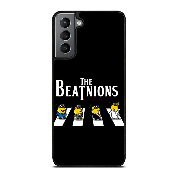 THE BEATLES MINIONS ABBEY ROAD Samsung Galaxy S21 Plus Case Cover