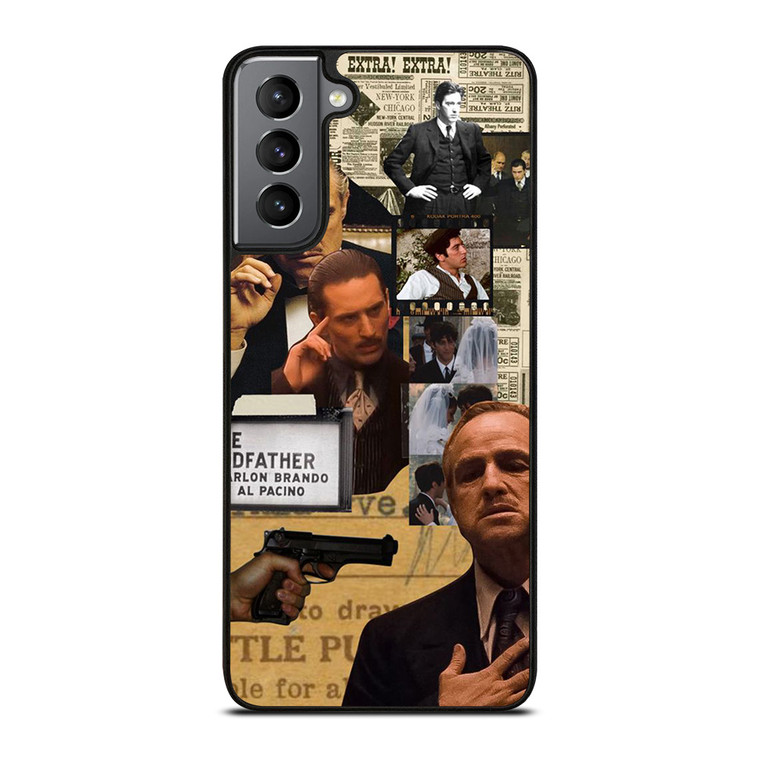 VITO CORLEONE THE GODFATHER COLLAGE Samsung Galaxy S21 Plus Case Cover