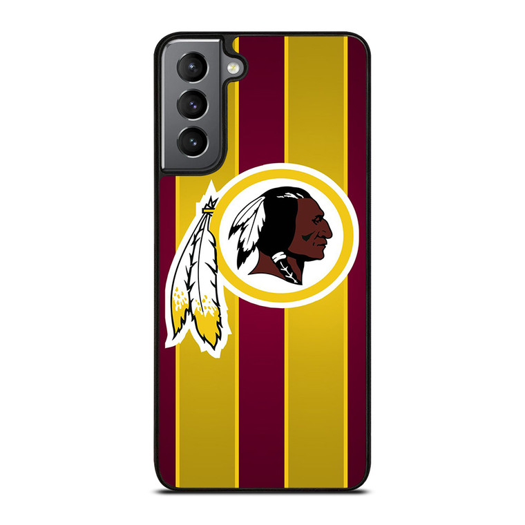 WASHINGTON REDSKINS STRIPE LOGO Samsung Galaxy S21 Plus Case Cover