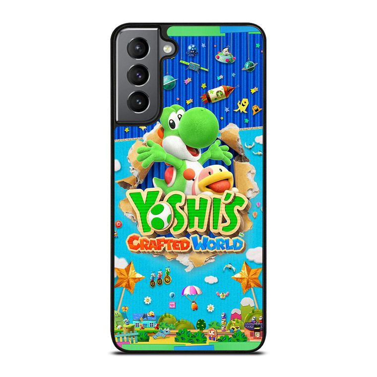 YOSHI CRAFTED WORLD GAMES POSTER Samsung Galaxy S21 Plus Case Cover