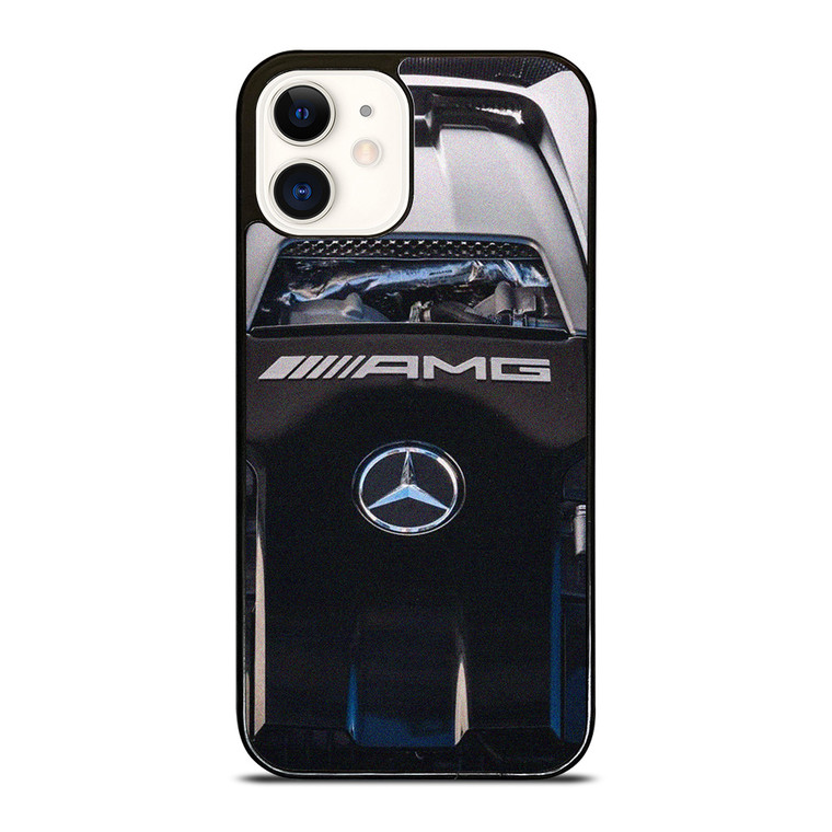 MERCEDES BENZ AMG EMBLEM ENGINE  iPhone 12 Case Cover MERCEDES BENZ AMG EMBLEM ENGINE  iPhone 12 Case Cover