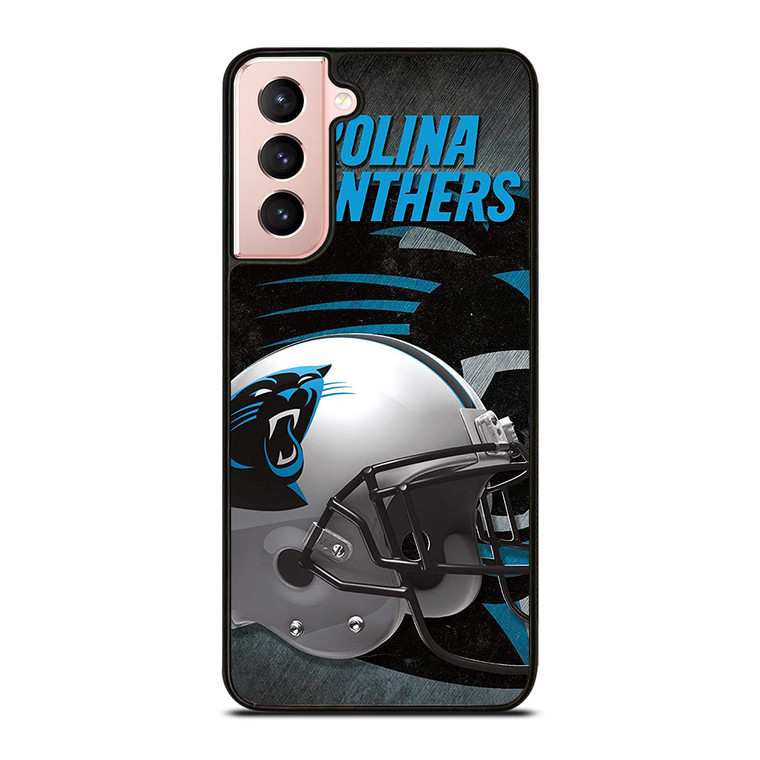 CAROLINA PANTHERS NFL HELMET Samsung Galaxy S21 Case Cover