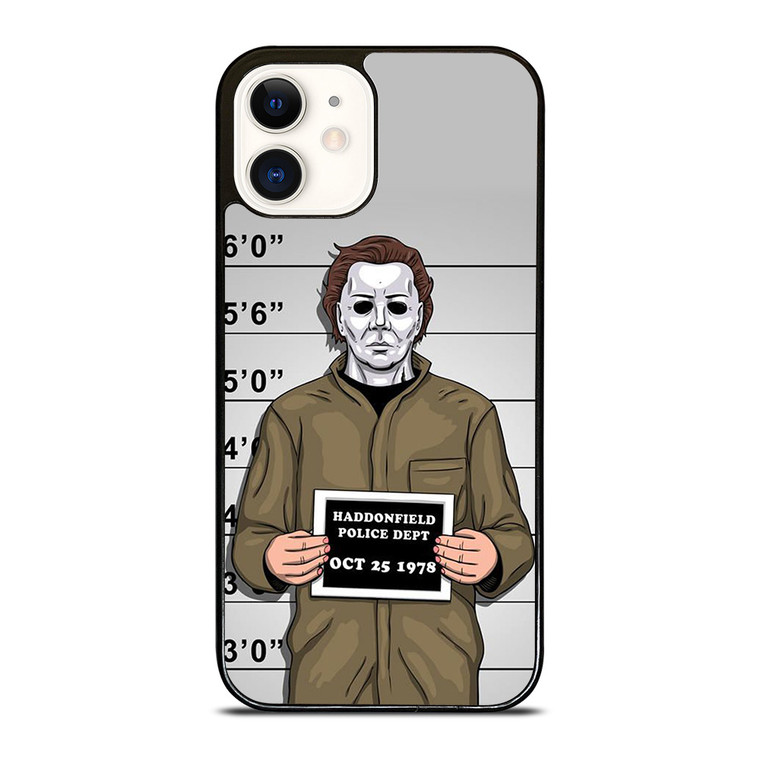 MICHAEL MYERS HALLOWEEN MUGSHOT  iPhone 12 Case Cover MICHAEL MYERS HALLOWEEN MUGSHOT  iPhone 12 Case Cover
