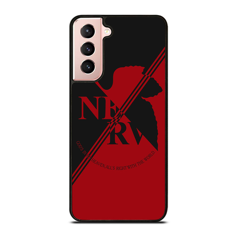 EVANGELION NERV LOGO 2 Samsung Galaxy S21 Case Cover