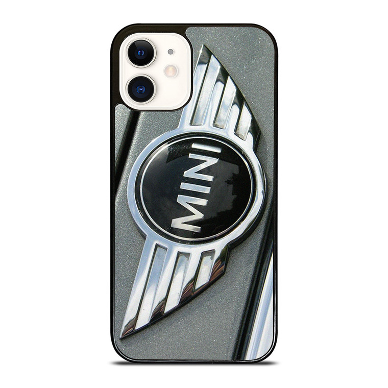 MINI COOPER METAL GRILL EMLBEM  iPhone 12 Case Cover