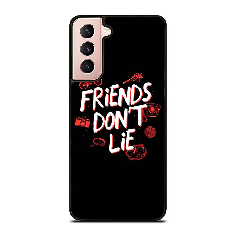 FRIENDS DONT LIE STRANGER THINGS ART Samsung Galaxy S21 Case Cover FRIENDS DONT LIE STRANGER THINGS ART Samsung Galaxy S21 Case Cover