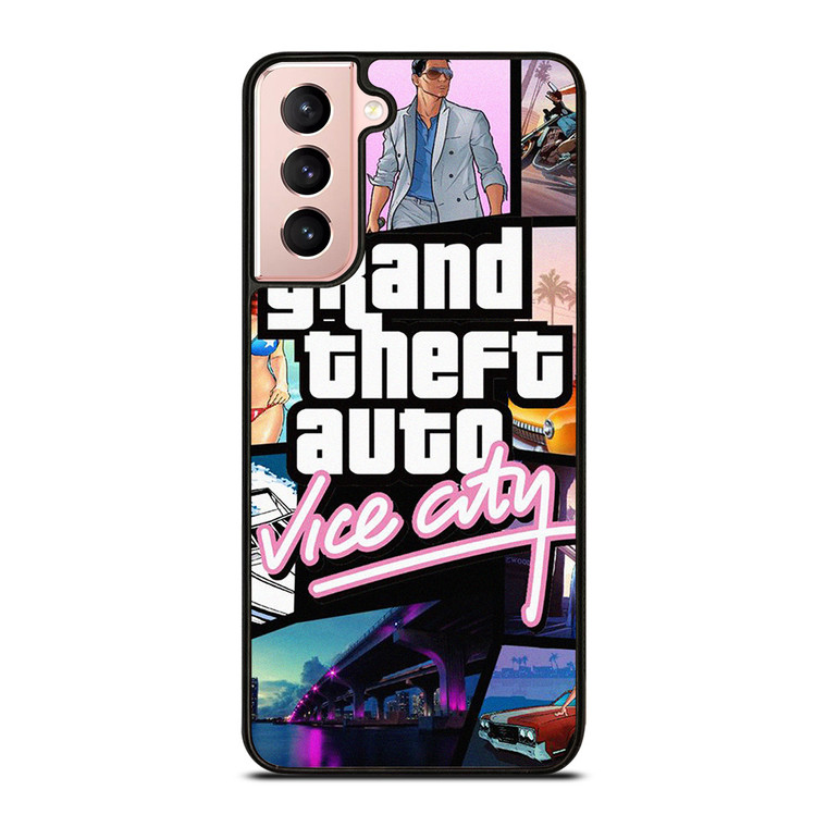 GTA GRAND THEFT AUTO VICE CITY POSTER Samsung Galaxy S21 Case Cover