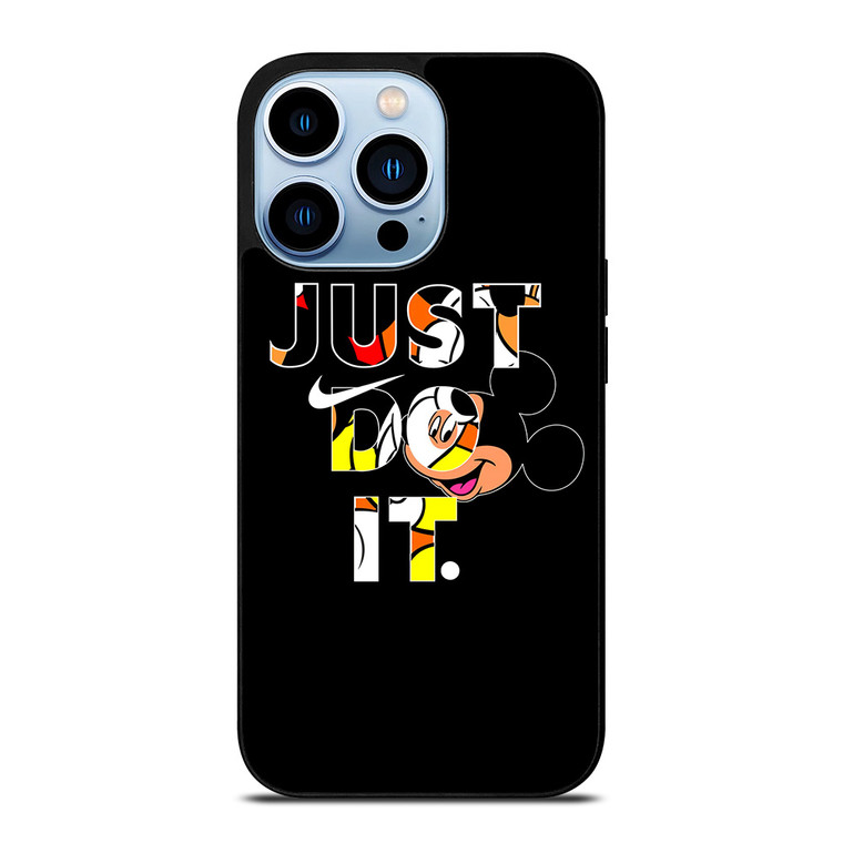 NIKE JUST DO IT MICKEY MOUSE iPhone 13 Pro Max Case Cover