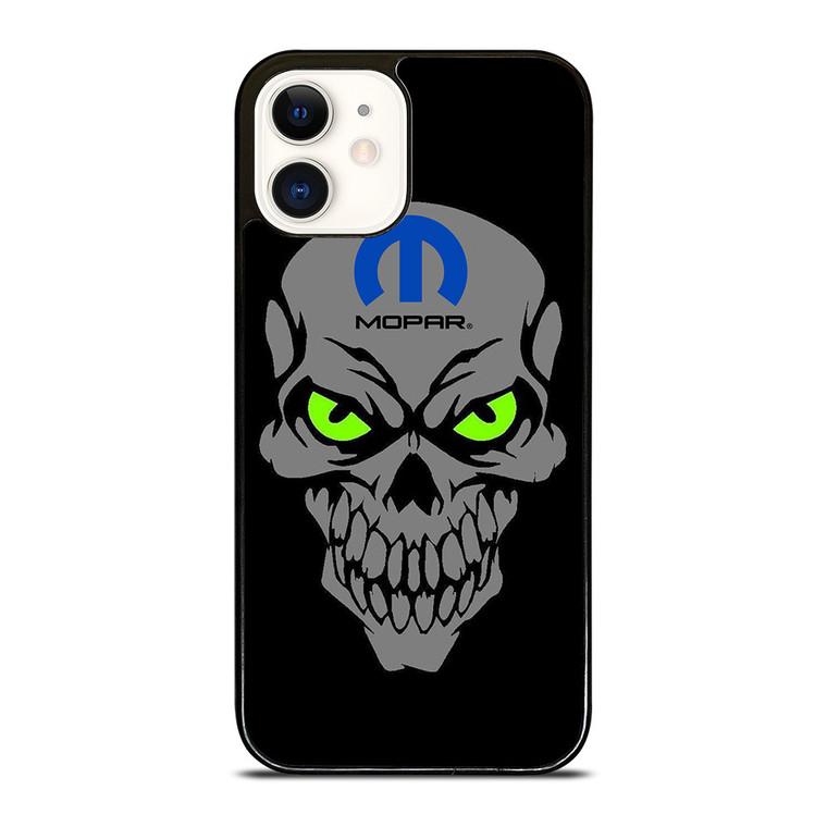 MOPAR CAR SKULL DEMON LOGO  iPhone 12 Case Cover MOPAR CAR SKULL DEMON LOGO  iPhone 12 Case Cover